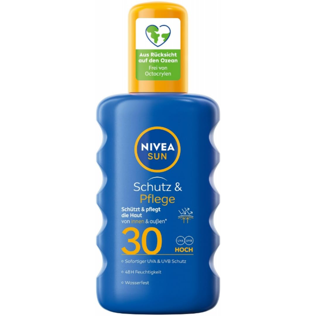 Mit Pufai Überraschungsgeschenk, Sonnenschutzmittel Sun Schutz & Pflege Sonnenspray bei Sonnenallergie Sonnencreme LSF 30+ 200 Mililiter x 3 STÜCK