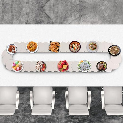 Plateau tournant pour aliments pour ne plus devoir tendre le bras lors des repas de famille