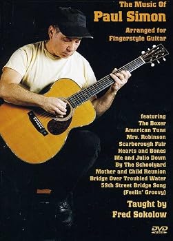 DVD The Music of Paul Simon: Arranged for Fingerstyle Guitar [With Booklet] Book