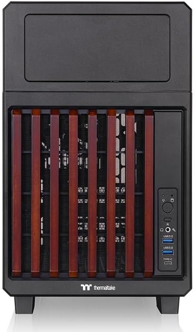 Thermaltake TR200 WS Micro Chasis Negro Mini Tower miniatura 5