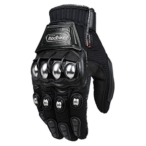 ILM Steel Knuckle Motorcycle ATV Motocross Dirt Bike Racing BMX MX Downhill Tactical Gloves Touchscr - //coolthings.us