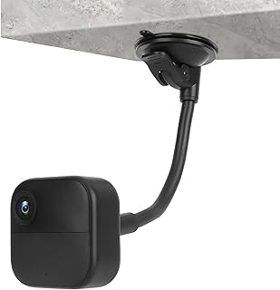 Suction Cup Mount Holder Compatible with Blink XT3/Blink 4 (4th Gen)/Blink XT2/XT,Blink Mini,9inch Flexible Long Gooseneck Arm,Attach Your Blink Camera Wherever You Like Without Any Tools