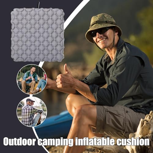 Coussin gonflable ergonomique à pression ajustable pour long trajet
