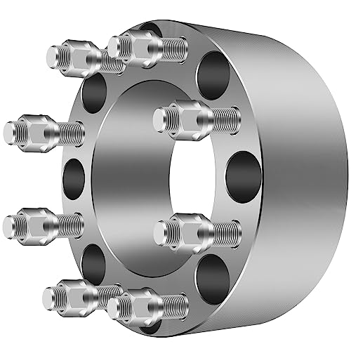 ECCPP 2PCS 3 inch Wheel Spacers 8 Lug 8x170mm to 8x170mm 125mm fit for Ford Excursion 2003-2005 | for Ford F-250 Super Duty 2003-2026 with 14x1.5 Studs by ECCPP - Image 2