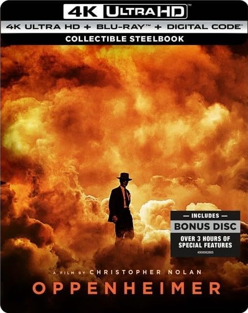 Oppenheimer 4K UHD + Bluray + Digital code Collectible