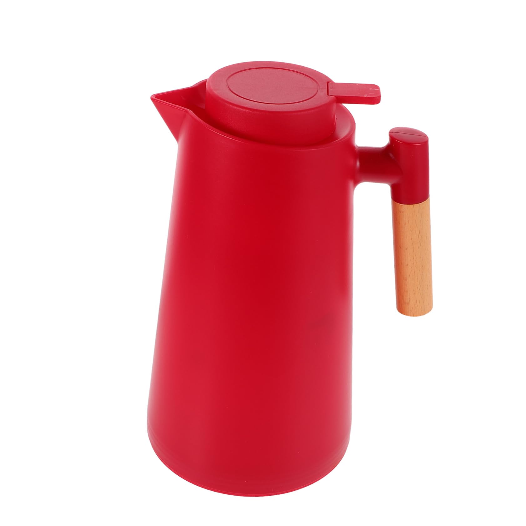 PRETYZOOM 34Oz Insulated Coffee Carafe Thermal Beverage Dispenser with Liner Capacity Hot Cold Water Pitcher for Juice Tea Milk and Chocolate Modern Nordic Design