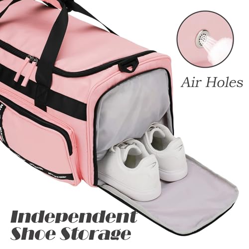 MAXTOP Gym Bag with Shoe and Wet Pocket