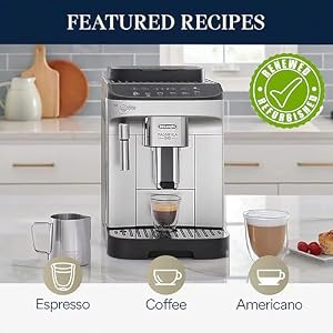 De'Longhi Magnifica Evo Espresso Machine with Manual Frother, 4 Recipes, ECAM29043SB (Renewed) — photo 3 of 5