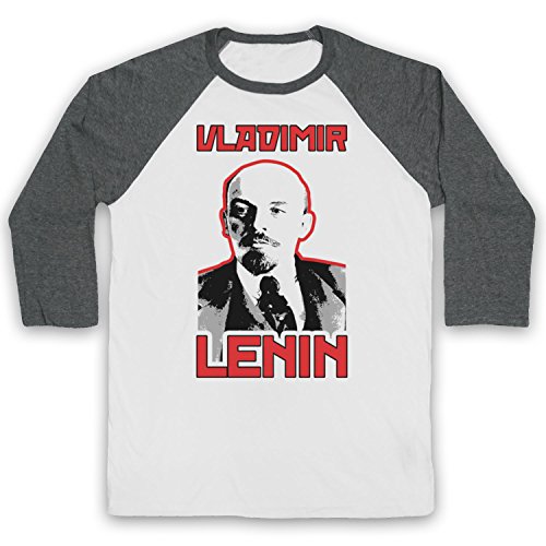 T-shirt baseball Lénine Russie pour vos sorties culturelles rétro