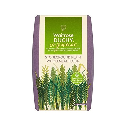 Ducado Waitrose Integral Orgánica 1,5 Kg De Harina De Trigo - Paquete de 6
