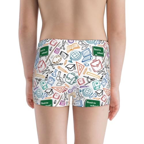 Boys' Cotton Boxer Brief Soft Underwear-Back To School3