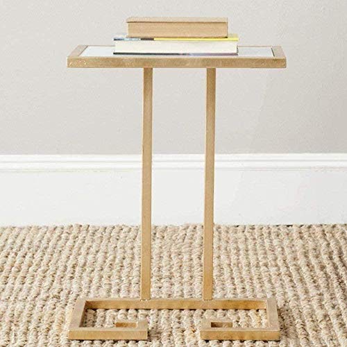 Table basse d'angle compacte en bois table d'appoint moderne de salon - 5