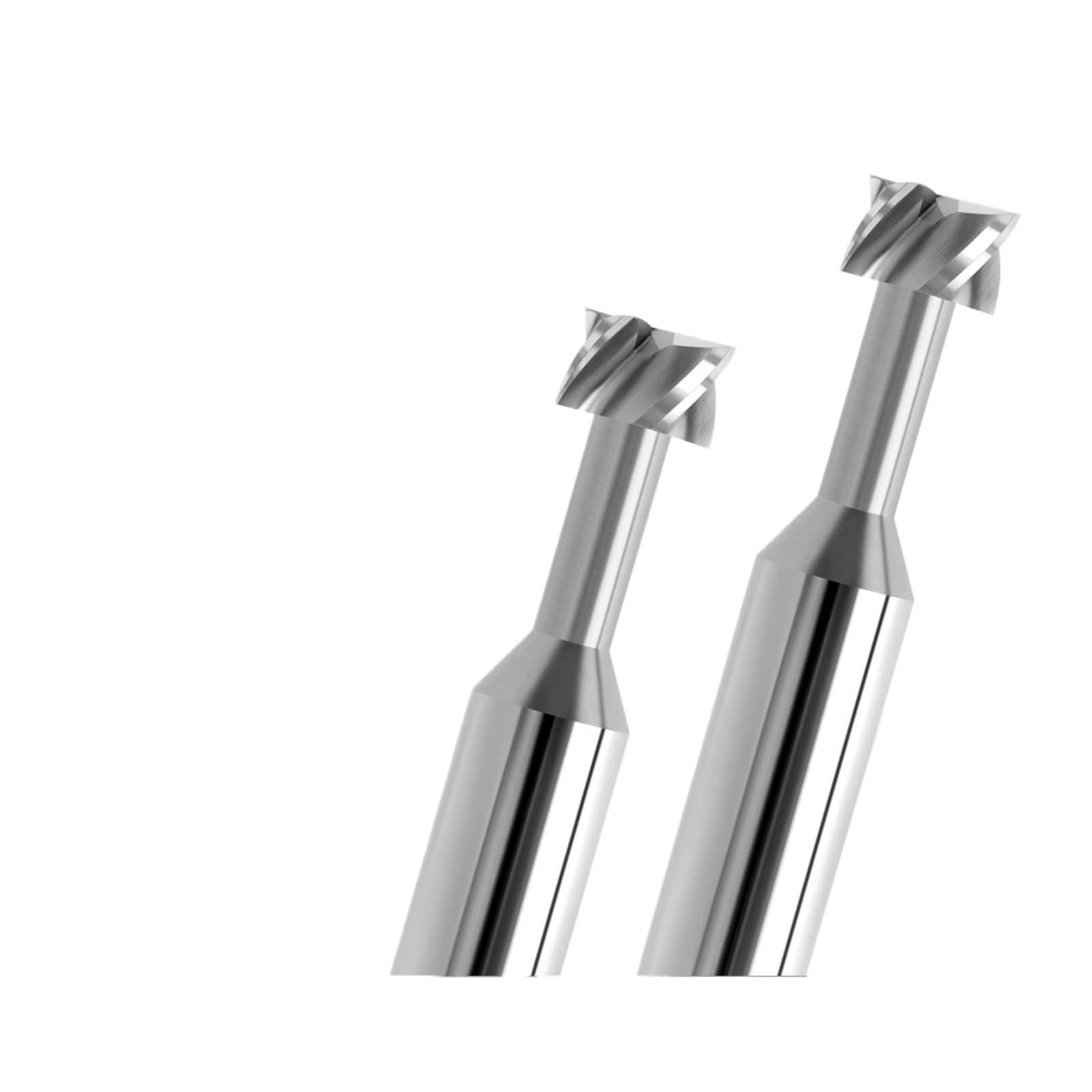 Frezy do rowków teowych HRC55, aluminium, stal wolframowa, frezy trzpieniowe z węglika spiekanego, 4 ostrza, 5 szt.(12x0.5xD12X60L)