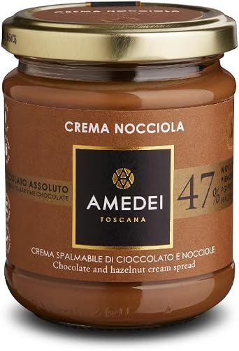 Amedei Crema Toscana alla Nocciola Cocoa and Hazelnut Chocolate Spread