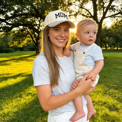 Image of Womens Trucker Hat|Best Mom Ever Embroidery Adjustable Hat for Women from Daughter Son