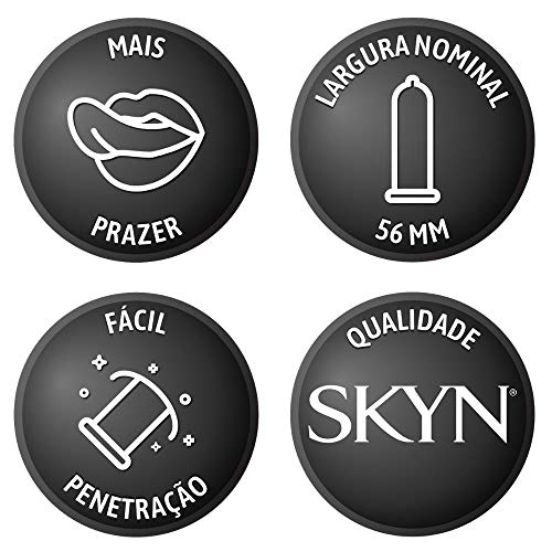Kit Preservativo Skyn Grande c/ 15 Un. + Lenços Umedecidos Skyn Leve 20 Pague 16