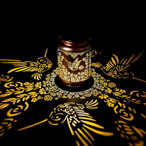 Kolibri Solarlaterne Geschenk für Mama, AOSITE Solarlaterne Wasserdicht, Auto Ein/Aus LED Warmweiß, Vintage Solar Laternen Tweit Verbreitet in Hof Dekoration Verwendet Geschenke für Frauen 1 Stück