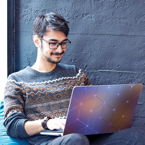 Image of Galaxsia Pattern D31 Top+Wrist Pad Vinyl Laptop Skin /Sticker /Cover Upto 15.6 Inches Laptops Laminated-Removable-HD Quality Compatible for Hp-Dell-Sony-Lenovo-Asus etc.(15x10 Inches)
