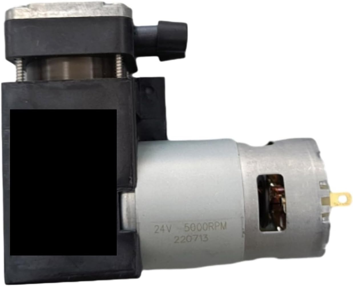 1pcs Vacuum Pump Air Pump 42W 5000/5500RPM Air Pump DC12V/24V 48L Large Flow Pneumatic Piston Pump Small Negative Pressure Pump(12V)