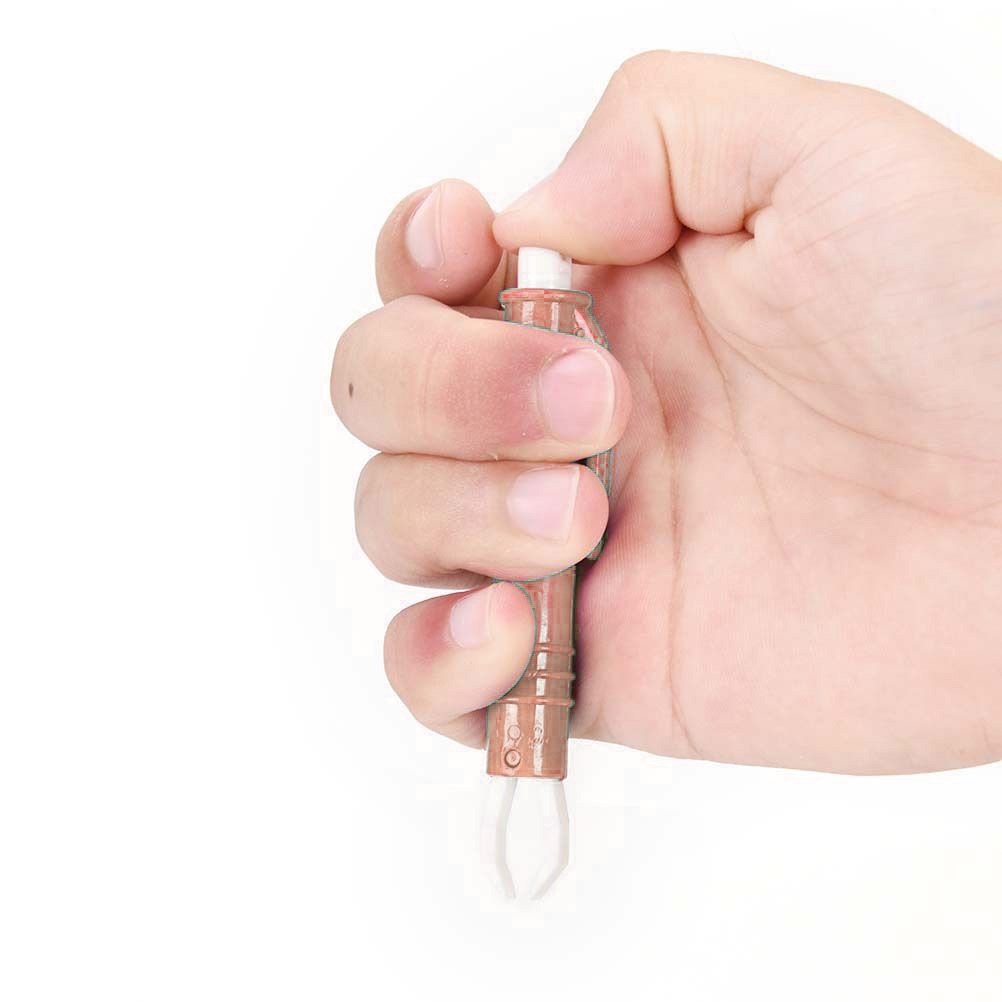 Anti Tick/Lice/Flea/Mite Remover/Picker/Tweezer for Healthy Care of Puppies/Dog/Cat/Kitten (Random Color)