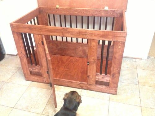 Cre8tivefurniture Dog Crate end Table