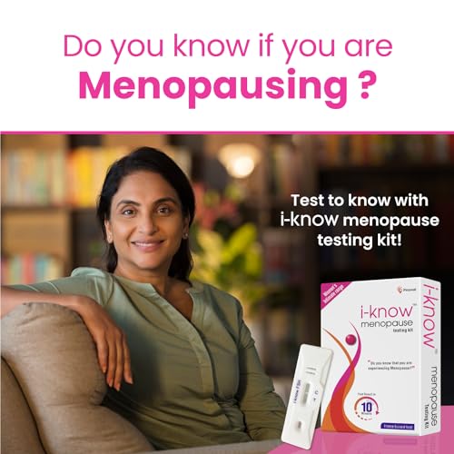 i-know Menopause testing kit | For women facing menopause symptoms like hot flashes, night sweats, mood swings | Simple home based urine test |Pack... - Image 3