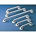 Price comparison product image Fluted Plastic Grab Rail - 12"" (300mm) 30% OFF RRP!!!