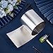 PH PandaHall 304 Stainless Steel Foil Roll, 0.2mm x 200mm x 1M Stainless Steel Flashing Roll Metal Strip Sheet Flat Wire for DIY Crafts Roofs Gutters Industry Machinery Repair Door Window