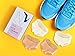 CloudStep Metatarsal Pads for Women and Men, Foot Pads for Ball of Feet - 2 Pairs (4 Pieces) Reusable Gel Cushions for Runners, High Heels, Dancers, Morton's Neuroma, Sesamoiditis, Bunions, Foot Pain