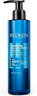 Redken Extreme Play Safe Heat Protectant: Mends Split Ends 70%, Protects to 450°F, Repairs Damage for All Hair Types