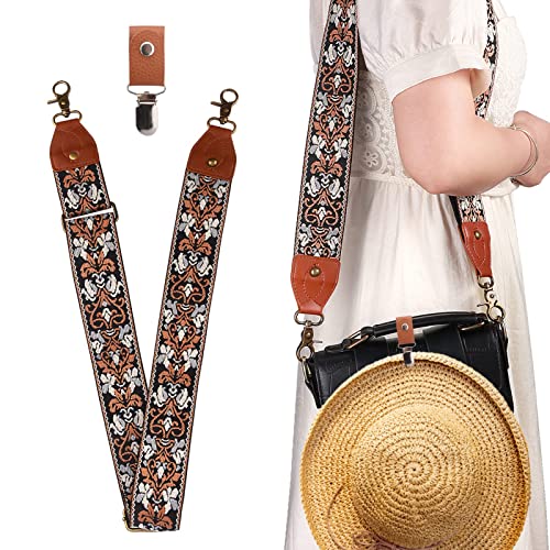 Ninefox Adjustable Length Handbag Purse Strap Wide Shoulder Strap Replacement Belt Crossbody Canvas Bag Handbag Canvas Crossbody Bag Strap #TOP2
