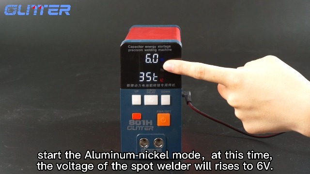 GLITTER 801H Battery Spot Welder – 21 KW Capacitor Energy Storage Pulse Welder For 18650 & LiFePO4 Battery Packs, 0.4mm Pure Nickel, With 3 Welding Pens