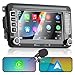 IoT and günstig Kaufen-Liulbobu Autoradio für Golf 5 6 Passat Jetta Caddy Polo cc Tiguan EOS Touran T5 Scirocco Wireless Carplay & Android Auto, mit 7 Zoll VW RadioTouchscreen Radio/Bluetooth/FM/AM/USB/DSP/RDS/Mirror Link