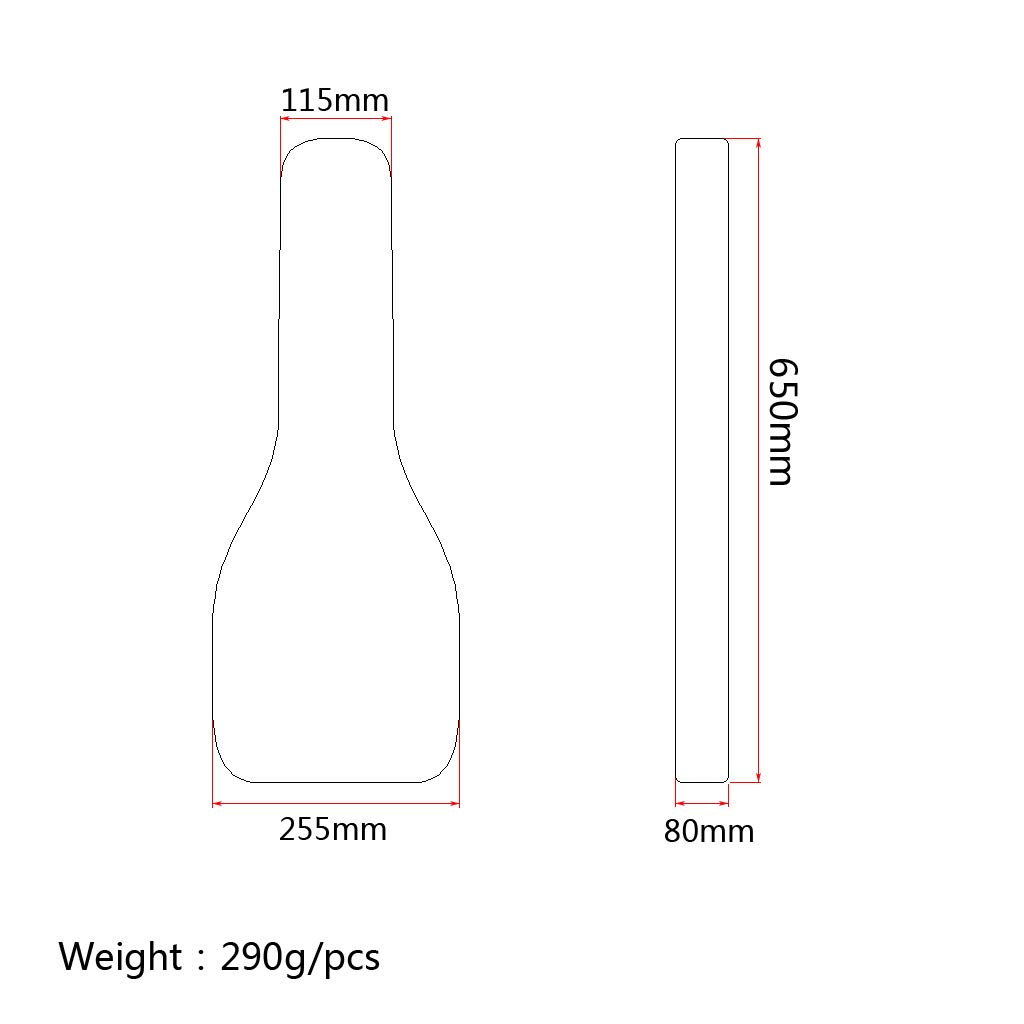 Alnicov Borsa per ukulele da 600D, fino a 24 pollici, design resistente all'acqua, borsa per ukelele tenore nero