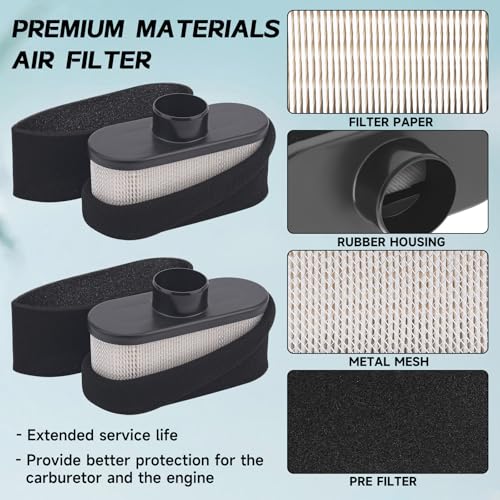 Image of 6pcs 11013-0752 Air Filter 11013-7046 Pre Cleaner For Kawasaki FR FS