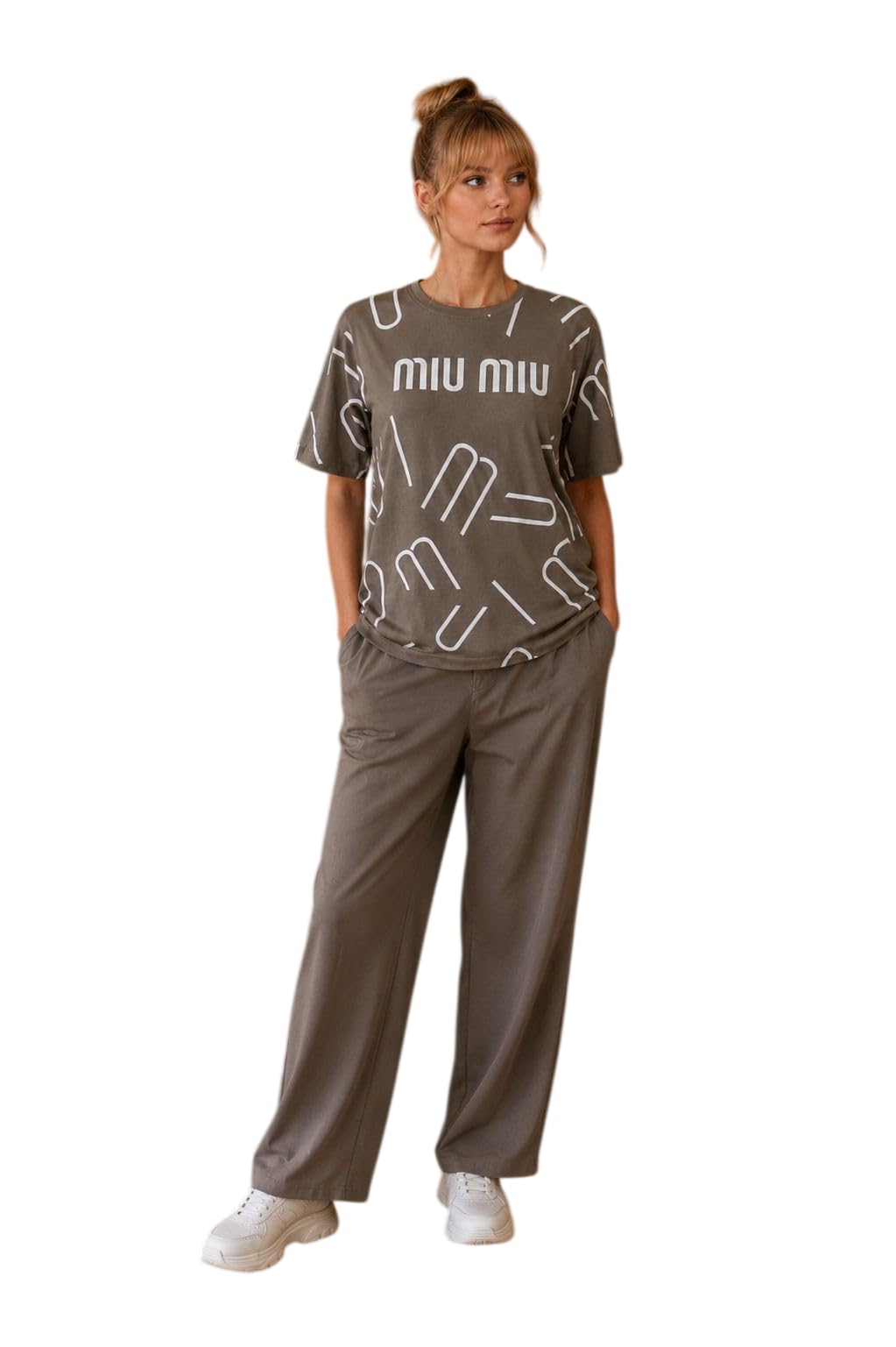 miss wish Clint Summer Casual Round Neck Half Sleeve Cotton Blend Printed Co-ord For Women's-picture-13