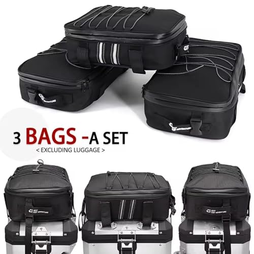 Alforjas impermeables expandibles 20L para BMW R1300 GS, modelo Z-EOJP-O, 3 unidades pack miniatura 3