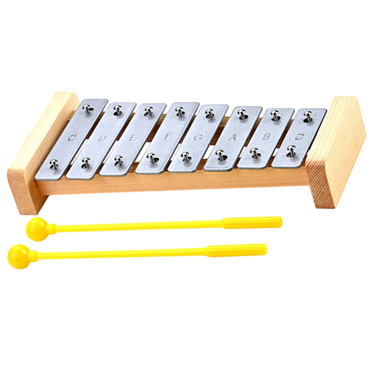 BESTonZON Xilofono Di Legno Per Ragazzo Ragazza Strumento Musicale Giocattolo Percussioni Colori Vivaci Per Stimolare Immaginazione Suono e Piacevole Per Sviluppare Capacità Motorie Fini