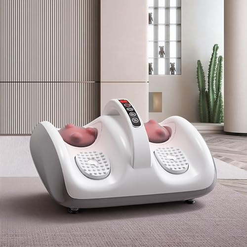 Masajeador Profundo para Pies y Pantorrillas con Calentamiento - 3 Modos Personalizables, Rodillos Shiatsu y Vibración para Recuperación Muscular para Papá/Mamá miniatura 1