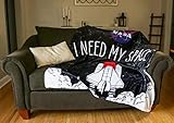 Photo of the Calhoun NASA I Need My Space Rocket Plush Throw 50' by 60' Blanket