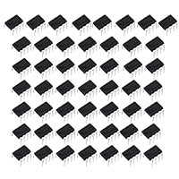 50 Stück NE555 Timer IC NE555P 8-polig mit bearbeiteten Kontaktstiften NE555P IC Chip Single Precision Timer