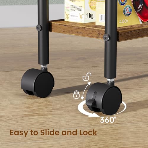 Ahorra 25% en carrito de almacenamiento de 5 niveles con ruedas - Image 5