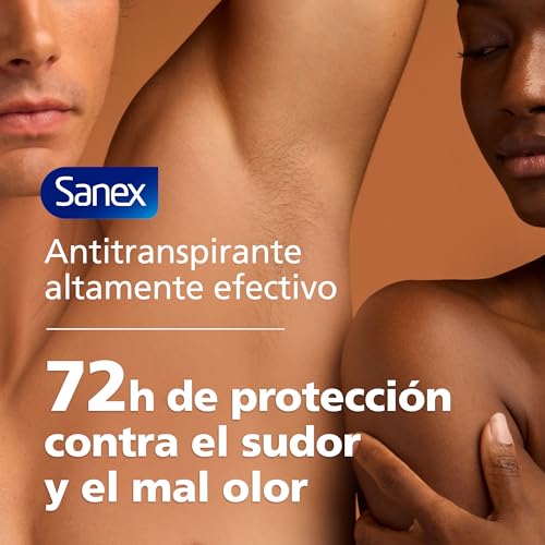 Miniatura 4 de Sanex Dermo+Sensitive Antitranspirante Desodorante Spray 72 Horas Pack 6 x 200ml – Protección Eficaz contra el Sudor y Mal Olor – Dermatológicamente Testado – 0% Alcohol*– Suave con la Piel Sensible