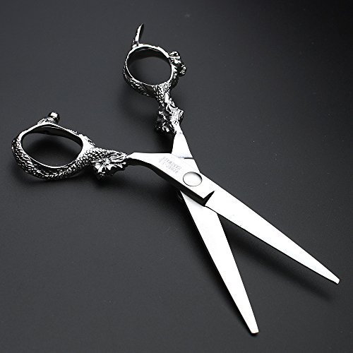 Ciseaux de coiffure professionnels anti fatigue haute dureté 17.5cm 6 pouces - 6