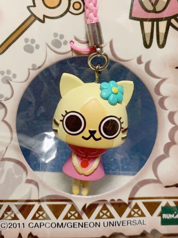 ストラップ　モンハン　アイルー　猫武者鎧　ッポン！ ストラップ モンハン アイルー 猫武者鎧 ッポン！ Amazon