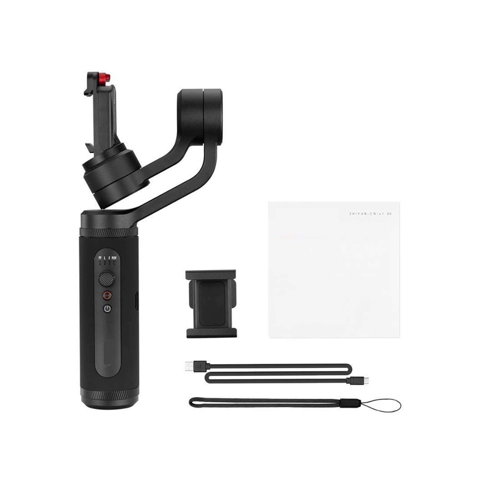 SMOOTH Q2 Smartphone Gimbal Stabilizzatore palmare tascabile a 3 assi for smartphone Trasmissione in diretta