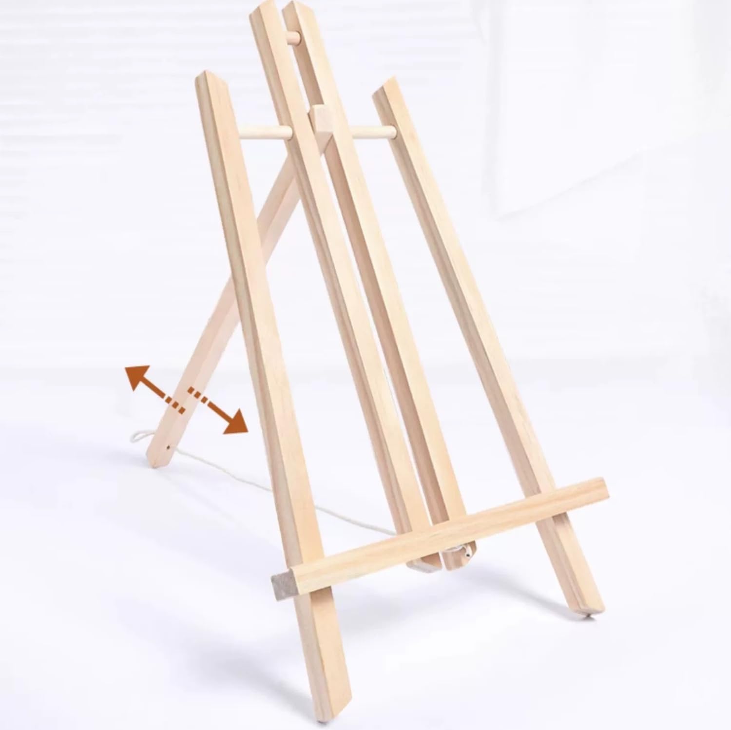 2 caballetes de mesa de madera de 12 pulgadas, soporte de caballete para pintar, perfecto para fiestas, proyectos de arte y exhibiciones creativas.