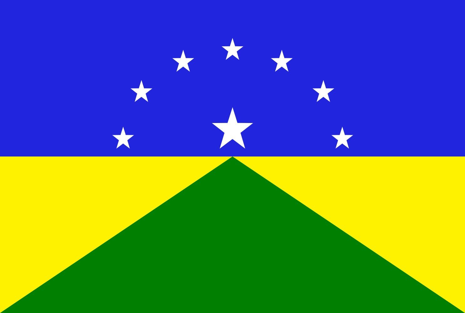 Drapeau Large Jutaí AM pour célébrer l'identité culturelle du Brésil