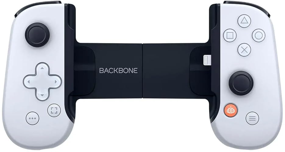 Backbone - One - PlayStation Edition (Lightning) - Mobile Gaming Controller for iPhone - White