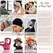Deresina Gorros para Dormir Oncológicos y para Quimioterapia (Negro)